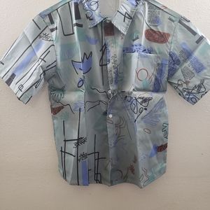 Men Versital Short Sleeve Shirt